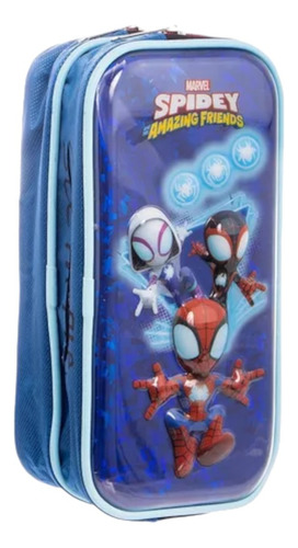Lapicera Doble Ruz Spiderman Hombre Araña 178611