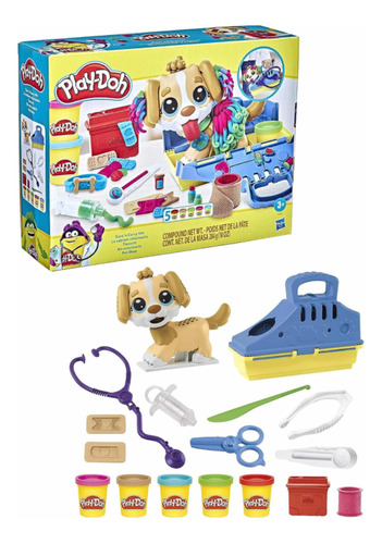 Play Doh Set De Veterinario Original Hasbro Pet Shop