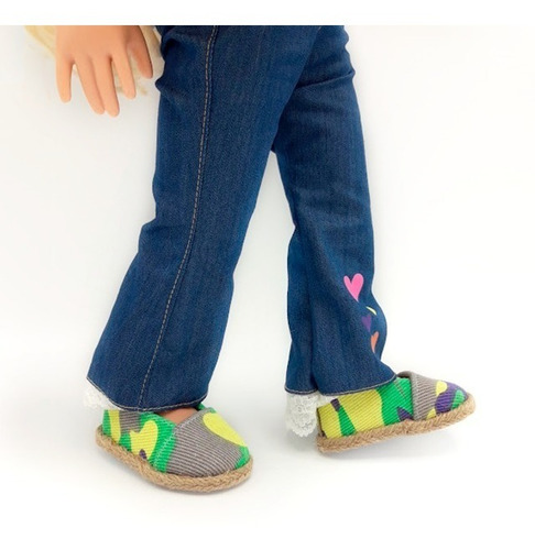 Imagen 7 de 10 de Witty Girls Anna Muñeca 45cm /18 PuLG Original American Our