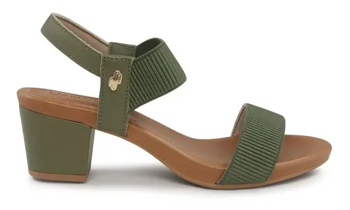 Sandalia usaflex verde 2025