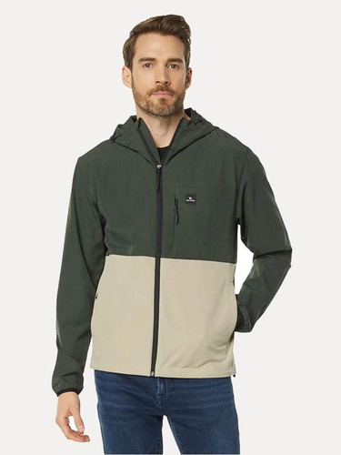 Casaca Anti Series Elite Jacket Hombre Beige Rip Curl