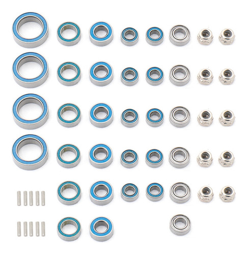 52-piece Sealed Steel Bearing Kit 1/18 For Tr