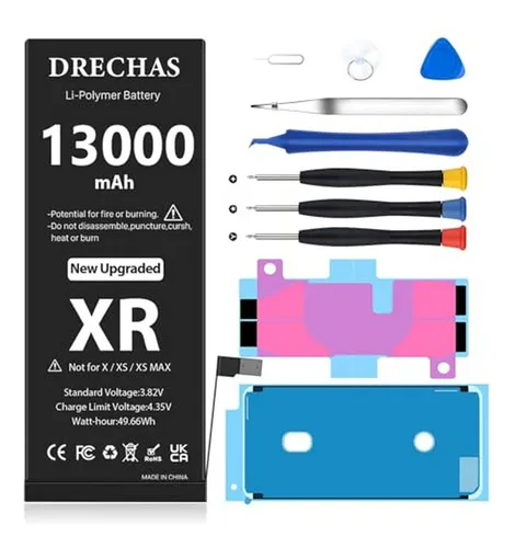 Batería Drechas Para iPhone XR + Kit De Herramientas