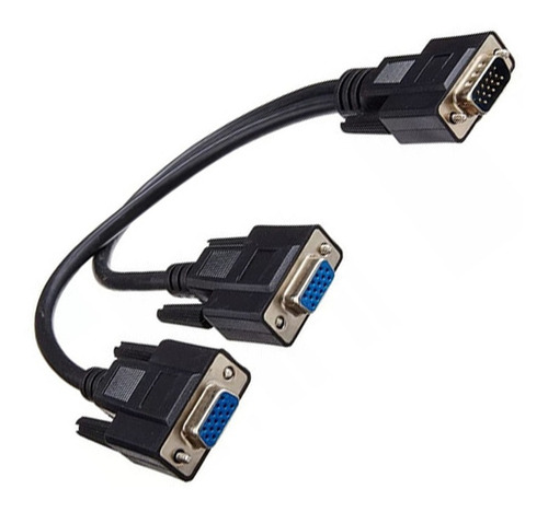 Cable Splitter Vga Macho A 2 Vga Hembra