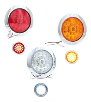 Comprar Plafon 21 Led Redondo 4 Pulgadas Alta Baja Estrobo 12-24v 