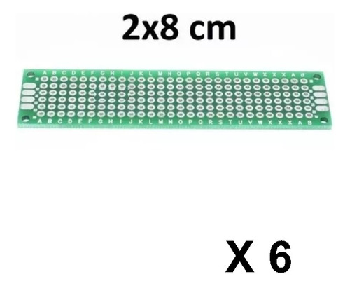 Lámina Pequeña Baq Pcb Perforada Circuito Impreso Protoboard