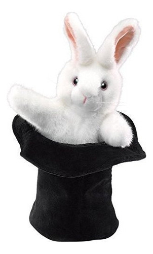 Folkmanis Rabbit In Hat Marioneta De Mano