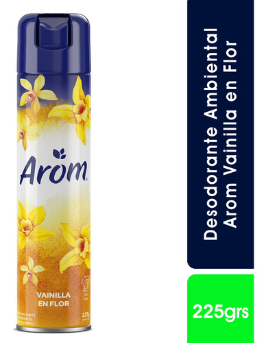 Arom Desodorante Aerosol Vainilla En Flor 225g