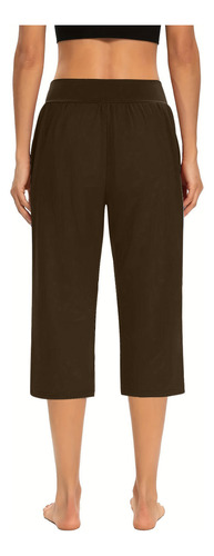 Pantalones Elegantes Y Elásticos Lisos Para Ropa De Mujer De