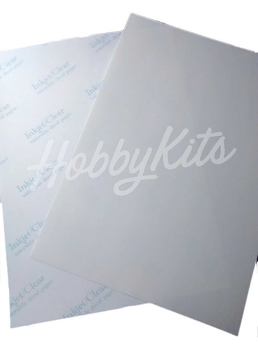 30 Hojas Waterslide Decalpaper Calcomanias Al Agua A4 Inkjet