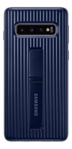 Samsung Protective Standing Cover Para Galaxy S10 Plus Azul