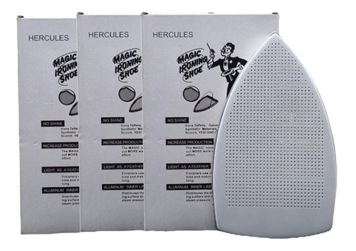 Imagen 1 de 5 de 3 Piezas Zapato De Teflon P/ Plancha Industrial De Vapor