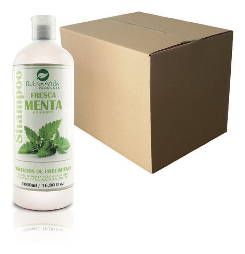 Shampoo De Menta 12 Piezas 