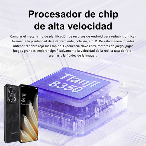 Taplet Reno 13 Pro Dual Sim 16gb+512ggb 2025 El Más Popular Smartphone Android 14 5g Wifi Súper Barato Celular Desbloquea Batería De Larga Duración Negro