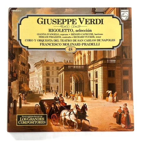 Lp Vinilo Giuseppe Verdi - Rigoletto / Salvat