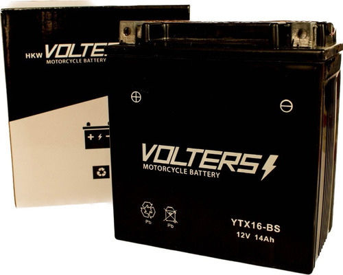 Bateria De Moto Volters Ytx-16 12v 14ah