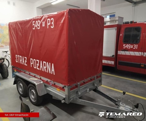 Trailer Temared Pro 3515 750 Kg 3.5 X 1.5 S/ Frenos