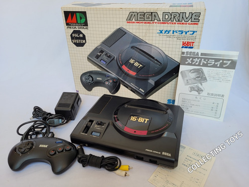 Video Game Mega Drive Sega (japan) Na Caixa Original 