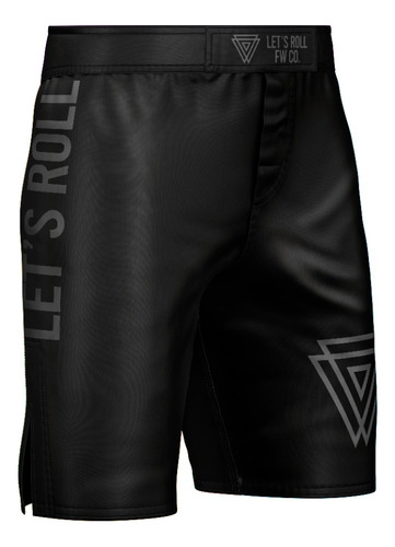 Shorts Nogi Bjj Let's Roll - Mma