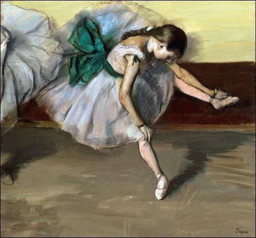 Cuadro Dos Bailarinas De Ballet - Degas-deco Academias 50x60