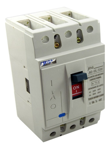 Disjuntor Caixa Moldada Fixo 25a 35ka Jm2-63l-25a - Jng