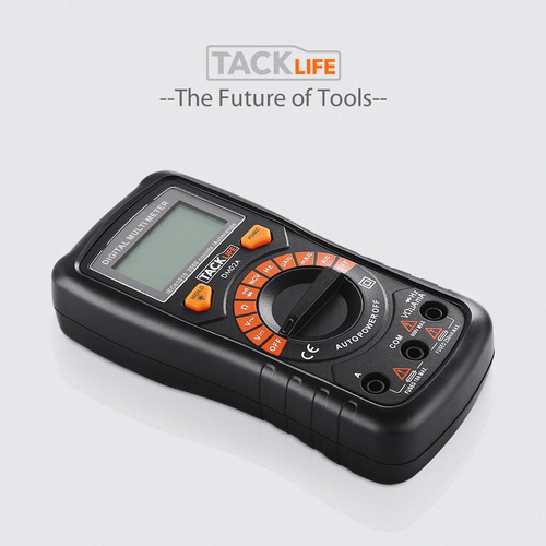 Tacklife Dm02a Multimetro Digital Avanzado De Voltio Ohm