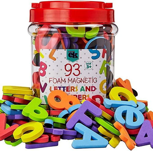 93 Alfabeto Magnético De Plástico Número Abc Letras P