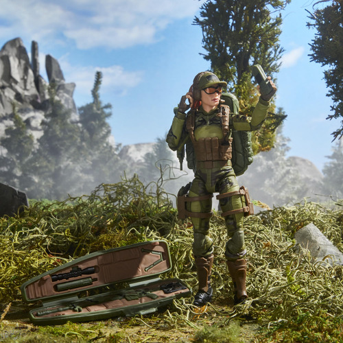 G.i. Joe Francotirador 6 Con Traje Ghillie Y 19 Accesorios