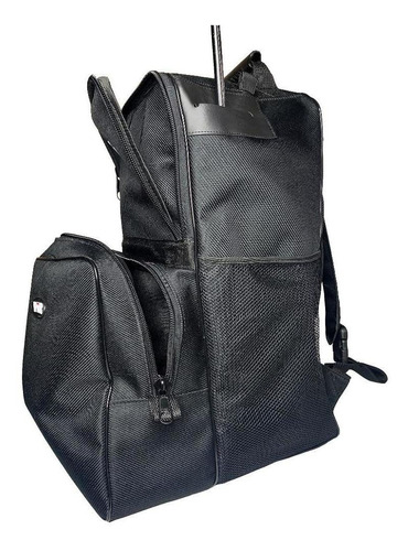 Mochila Hípica Porta Capacete Bota Hipismo Vtr Ventury Cor Preto
