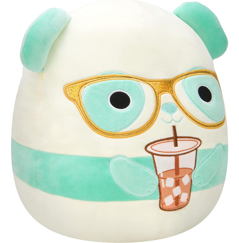Squishmallows Original 14-inch Sissy Teal Panda With Glas...