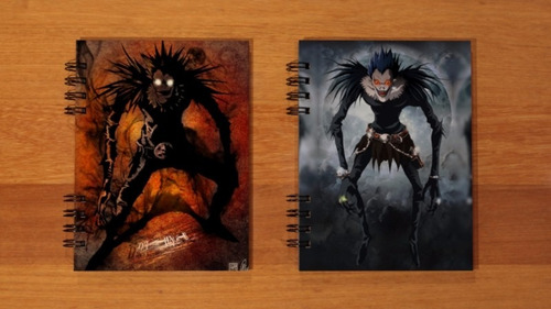 Imagen 6 de 6 de Death Note Cuaderno Anime Kira L Ryuk Misa Tamaño Carta