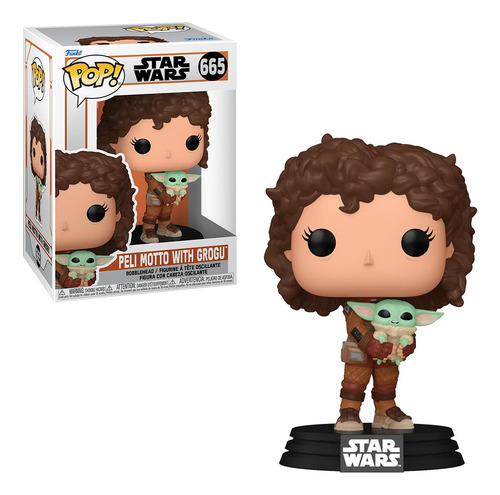Funko Pop! Star Wars Peli Motto With Grogu #665 Original