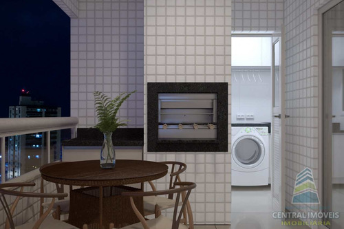 Apartamento Com 2 Dorms, Guilhermina, Praia Grande - R$ 270 Mil, Cod: 7763 - V7763