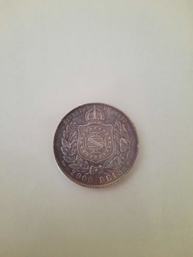 Moeda Prata Rei Dom Pedro 1889 2074 (Usado)