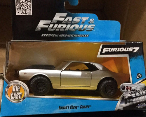 1/32 Fast & Furious Rapido Y Furioso 7 Chevy Camaro