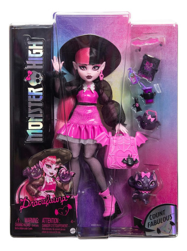 Monster High Muñeca Draculaura Count Fabulous
