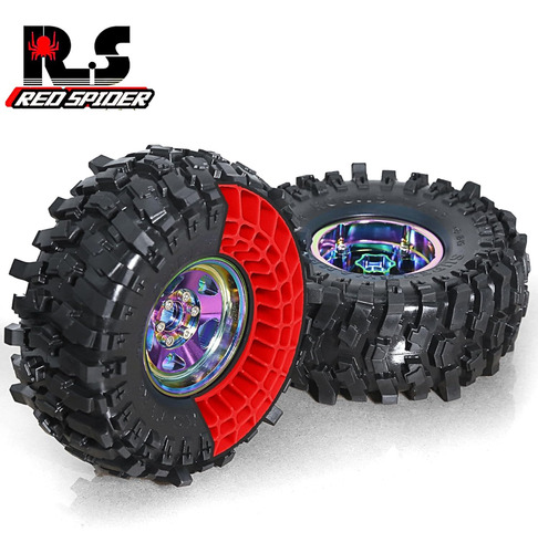 Redspider Insertos De Caucho De Silicona 1.9 Para Neumáticos