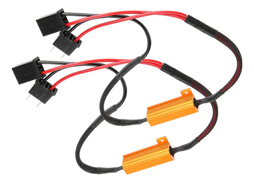 2 Decodificadores Led De Coche Para Faros H7, Antihiperflash