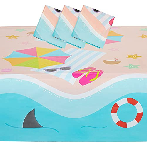 Summer Beach Pool Party Mantel De Plástico Mesa, 54 X ...