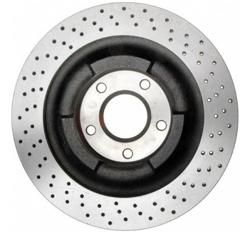 Disco De Freno Delantero Acdelco Gold 18a2535 Black Hat