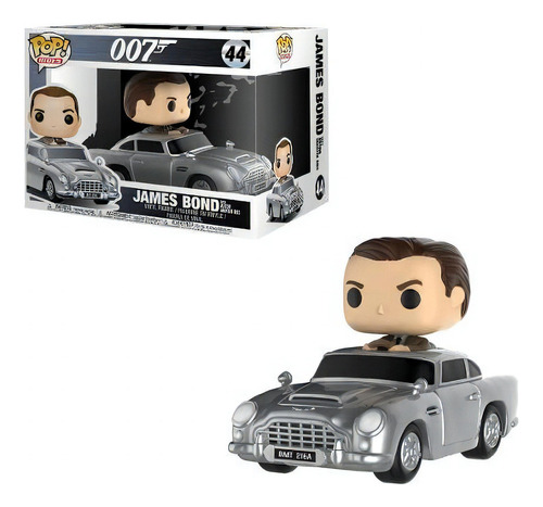 Figura de acción  Funko James Bond James Bond With Aston Martin de Funko Pop! Rides