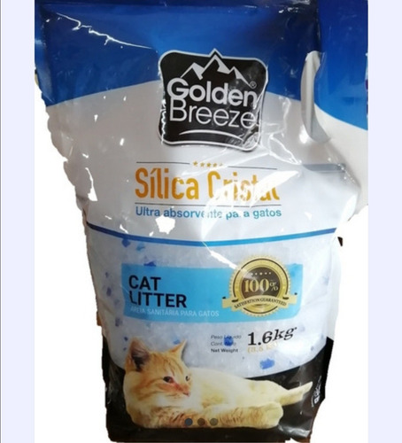 Gel Silica Para Gatos 1,6kg