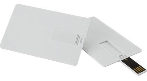 Memoria Usb Personalizada Tipo Tarjeta De 8gb Con Impresión