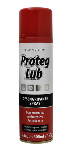 Óleo Protetivo Desengripante Spray 300ml Lubrificante