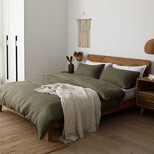 Xz Xifa Juego De Cama Tamaño Queen Con Funda Nórdica 100% Li