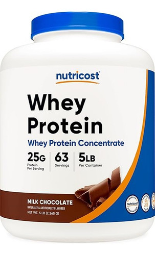 Nutricost Whey Protein Concentrate 5lb Chocolate