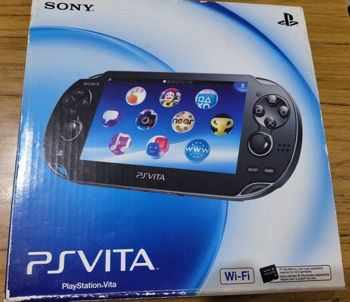 Caja Para Sony Ps Vita Con Manuales Folleteria