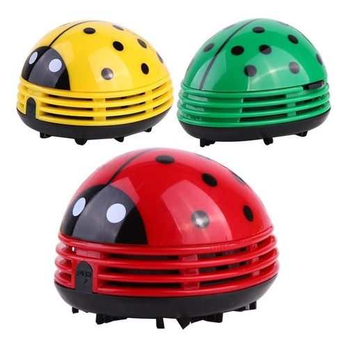 Mini Aspiradora De Escritorio Ladybug Dust Cleaner