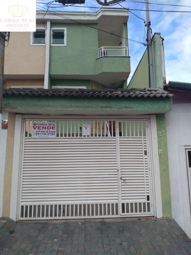 Imagem 1 de 23 de Sobrado Semi Novo Na Vila Guilhermina - Ca00277 - 34411944