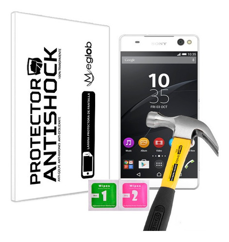 Protector De Pantalla Anti-shock Sony Xperia C5 Ultra